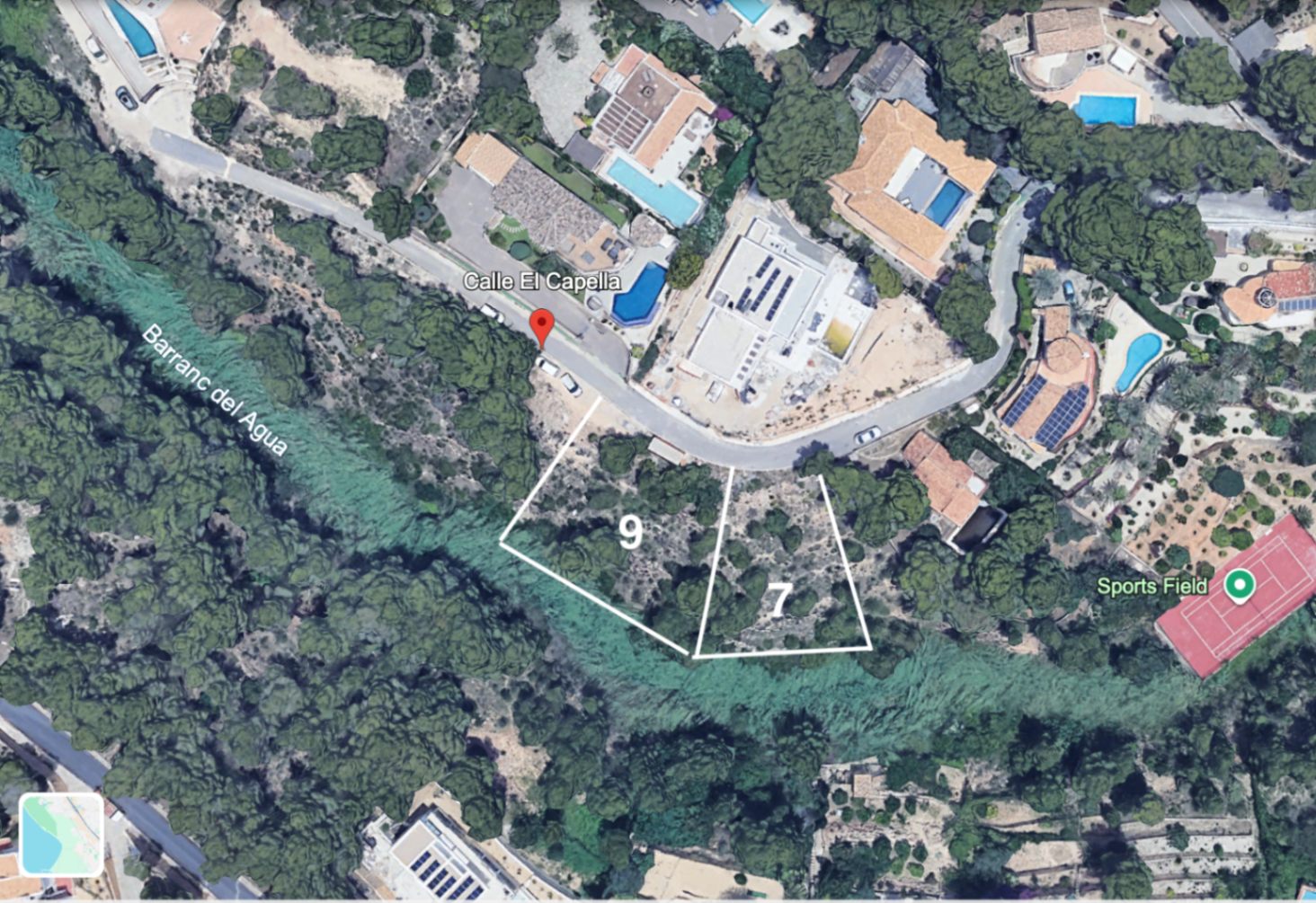 Land for sale in Altea
