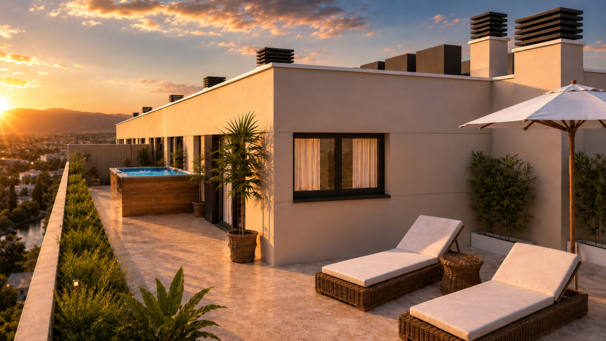 New build Penthouse for sale in Las Lagunas de Mijas