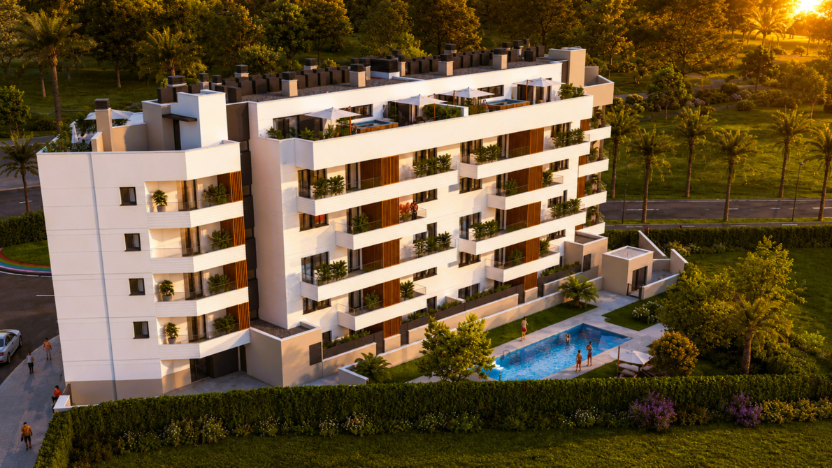 New build Penthouse for sale in Las Lagunas de Mijas