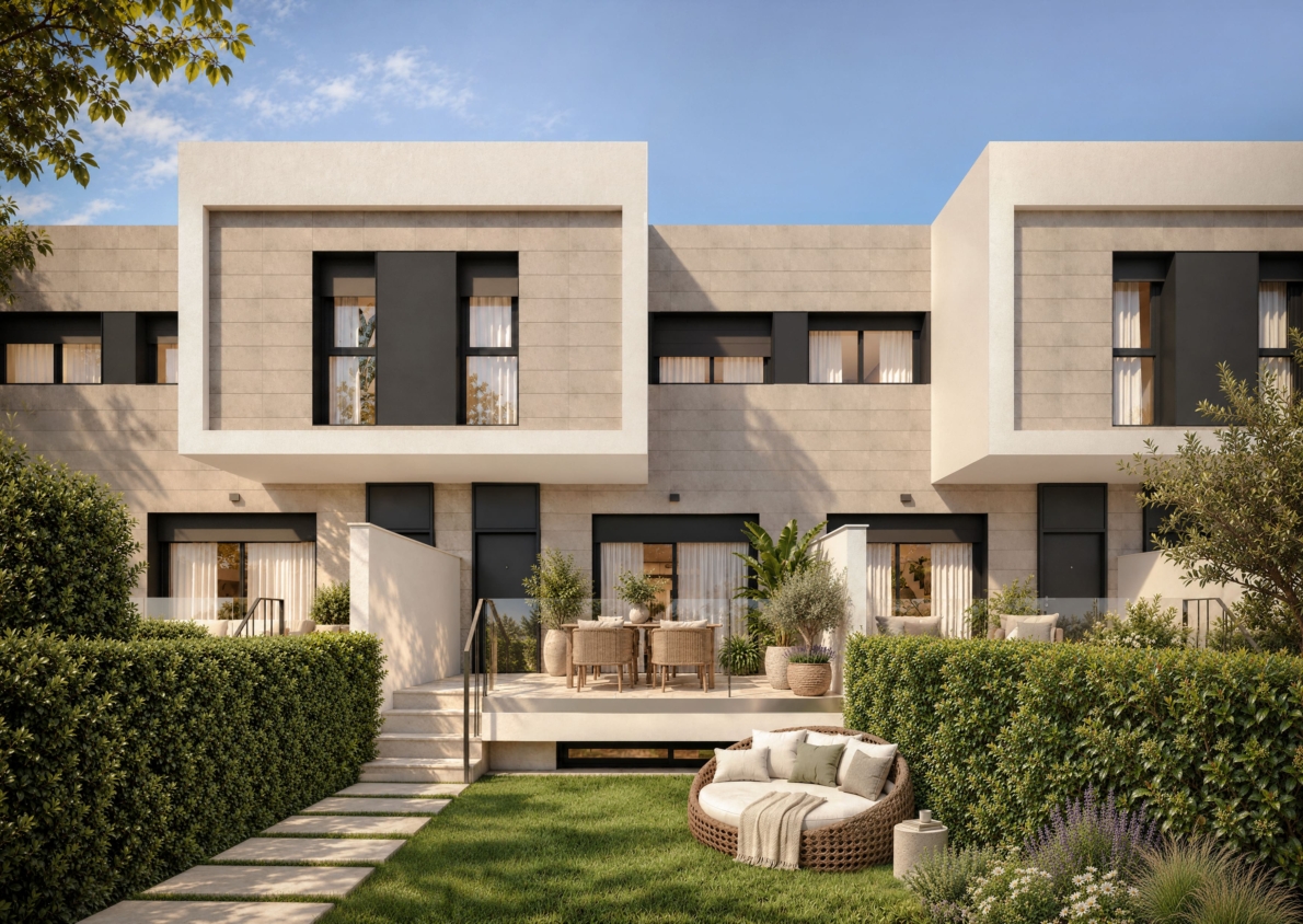 DP-100-76571654-01-8 New build Townhouse for sale in Mutxamel